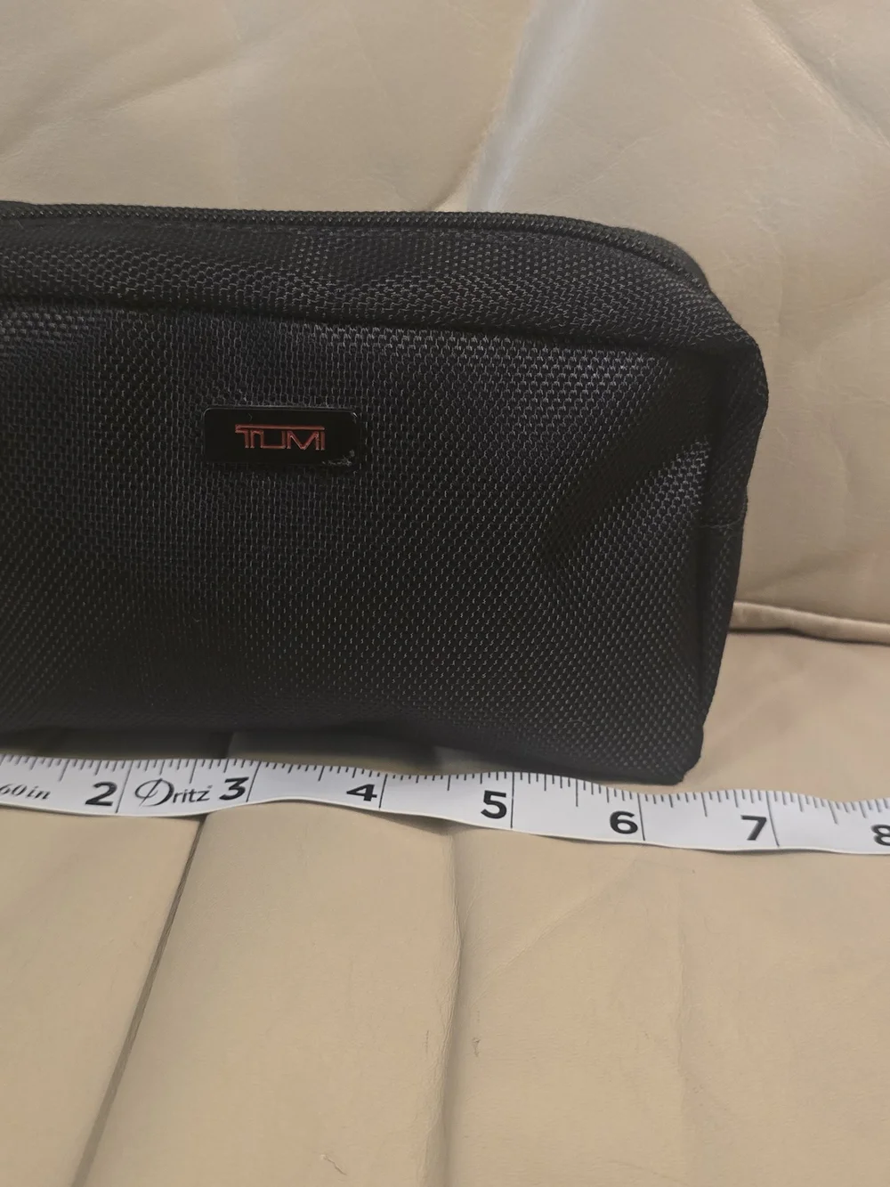 TUMI Black Travel Toiletry Bag